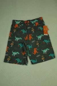 NEW Boys Shorts Size 10 Woven Dinosaurs Casual Bottoms Pockets School Clothes - Picture 1 of 3