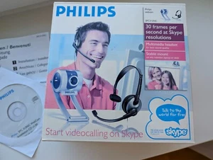 Philips Headset SHM 2000 + Webcam SPC 315NC | OVP - Photo 1/9