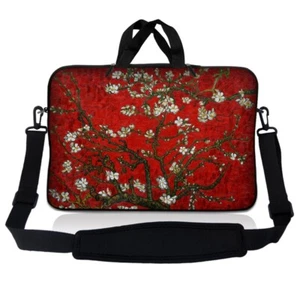 Funda para bolsa de 11,6 pulgadas para computadora portátil con correa para el hombro Chromebook Macbook árbol rojo - Imagen 1 de 2