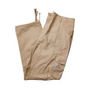 Carhartt WIP Work In Progress Pants Size 40 Tan Hooded Theory Sweat Fatigue - Picture 1 of 17