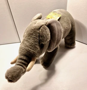 Peluche de elefante del zoológico de Bali Indopals 45 cm - Juguete de peluche suave recuerdo - Imagen 1 de 8
