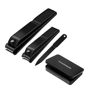 Nagelknipser Set, ultrascharfe stabile Fingernagel- und Zehennagelknipser Schneider... - Bild 1 von 5