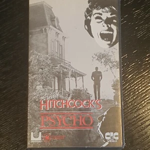 Alfred Hitchcocks Psycho Vhs Tape - Picture 1 of 3