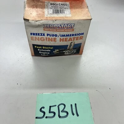 198053 Old-Stock, Zero Start 880-1460 Freeze Plug Heater 600W, 120V - Image 1 of 2