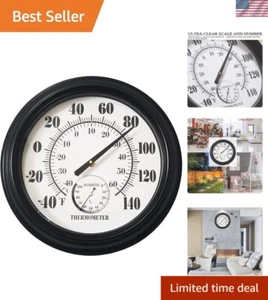 Easy-Read 12 Inch Battery-Free Outdoor Thermometer - Perfect for All Climates - Picture 1 of 7