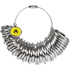 Herramienta de tamaño de anillo de alta calidad Medidor de dedo Medidor Joyería Herramienta estándar - Imagen 1 de 9