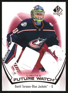 2021-22 SP Authentic Limited Red #197 Daniil Tarasov FW