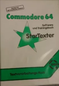 Procesamiento de texto Star Texter 4.0 (Commodore C64, disco, manual, caja) 100% bien - Imagen 1 de 4