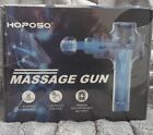 Hoposo Handheld 30 Speeds Massage Gun With 6 Heads - Black