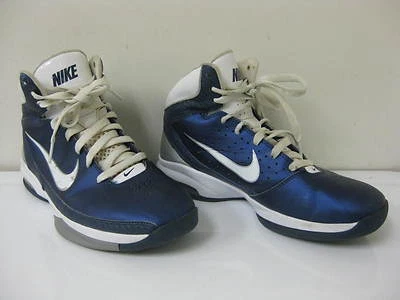 Zapatos de baloncesto deportivos Nike Air Max azules talla US 8,5 Foto 1 de 4