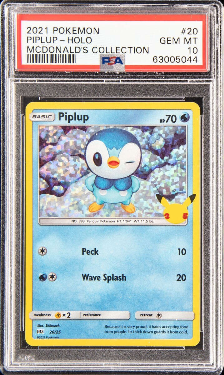 McDonald's Pokémon Pokémon TCG Grade 10 Individual Trading McDonald's Pokémon Pokémon TCG Grade 10 Individual Trading