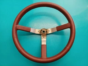 Jeep Wrangler Custom Padded Steering Wheel - New Leather - Picture 1 of 10