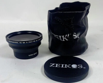 Zeikos 0.43X Wide Lens Professional HD MK III DSLR MC AF Wide Lens Japan Optics - Image 1 of 4