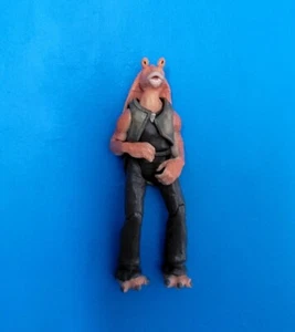 ¡Figura de acción Star Wars Jar Binks forraje personalizado!  - Imagen 1 de 1