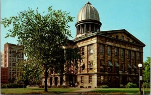 Postal Old State Capitol Springfield, Illinois - Imagen 1 de 2