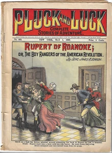 PLUCK and LUCK May 1907 RUPERT OF ROANOKE Complete Stories of Adventure G/VG - Picture 1 of 2