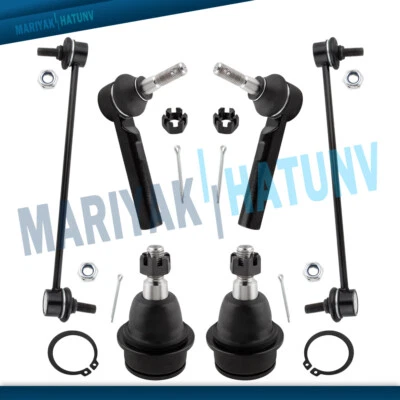 Front Lower Ball Joints Tie Rods Sway Bar For Chrysler 200 Sebring Dodge Avenger - Image 1 of 4