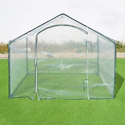 Portable 5.9'x3.5'x5'H Mini Clear Hot House Outdoor Gardening Planter Greenhouse - Image 1 of 4