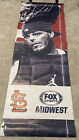 Yadier Molina 2021 St. Louis Cardinals Game Used FOX SPORTS STREET BANNER L@@K