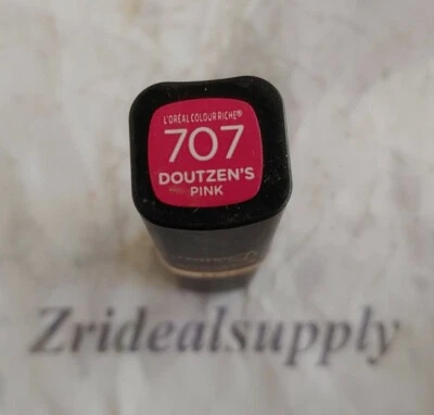 L'OREAL COLOUR RICHE COLLECTION EXCLUSIVE 707 DOUTZEN'S PINK  - Image 1 of 2