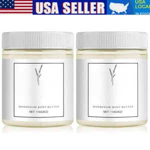2PCS Mama-Bear Neuropathy Cream - Magnesium Body Butter Moisturizes for All Skin - Picture 1 of 14
