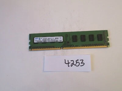 Samsung M378B5773DH0-CH9 2Gb PC3-10600 1333Mhz DDR3 Desktop Memory RAM (4253) - Image 1 of 2