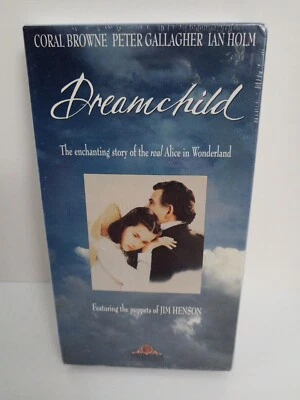 Dreamchild (VHS, 1992) Coral Browne  New Sealed 1985 Film RARE With WATERMARKS!! - Image 1 of 4