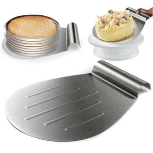 Tortenheber Kuchenheber Kuchenretter Pizza Heber Schaufeln Edelstahl Silber DE - Bild 1 von 5