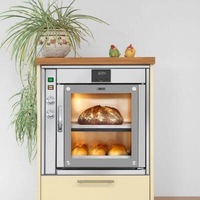 MANZ Backofen 30/2E Edelstahl Brot Pizza Dampfgarer Dampfdicht energiesparend - Bild 1 von 4
