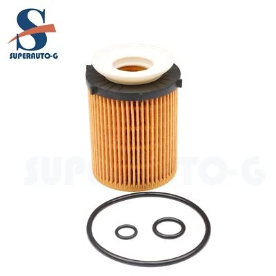 New Engine Oil Filter Kit Fit for 2016-2018 Infiniti QX30 Q50 2.0L HU7116Z US - Image 1 of 4