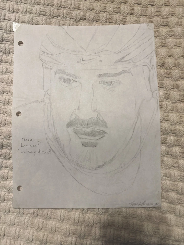 Retrato de Mario Lemieux Foto 1 de 1