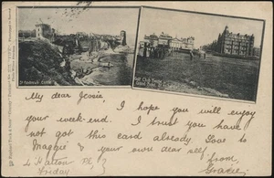 Tuck's - 'Old Tom Moris Driving at St Andrews' (1902) - Used Postcard - Picture 1 of 2