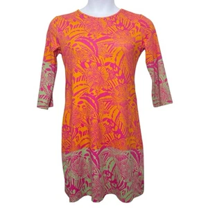 Jean Pierre Klifa Daphne Jersey Vestido Talla Grande Resortwear Vacaciones Tropical - Imagen 1 de 7