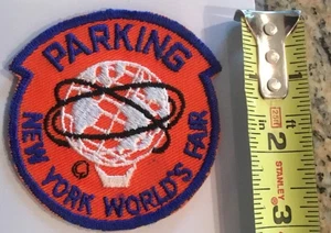 Vintage NY York Worlds Fair Parking  1964 Patch World’s Fair World Fair - Picture 1 of 2