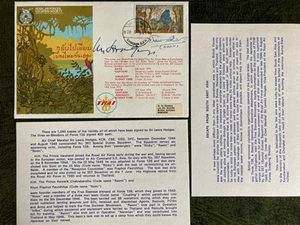 RAF Cover - Escape Asia WW2 Burma Siam Railway - Resistance/SOE - Signed "NOON" - Picture 1 of 6