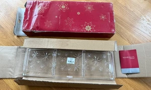 Marquis von Waterford Winter Star 16" geteiltes Tablett Tablett - Neu im Karton! Neu im Karton - Bild 1 von 3