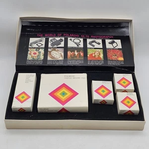 Vintage 1970er POLAROID SX-70 LAND Kamera ZUBEHÖRSET. Komplettes Set im Karton - Bild 1 von 7
