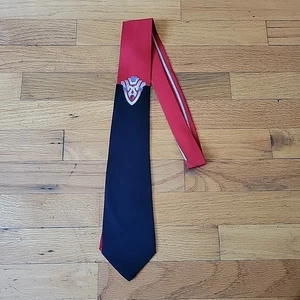 Pancaldi Hand Made in Italy Crepe Silk Tie NEW Colorblock Medallion Designer - Picture 1 of 7