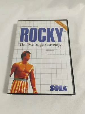 Rocky (Sega Master System, 1987) Complete w/Manual UNTESTED  - Image 1 of 4