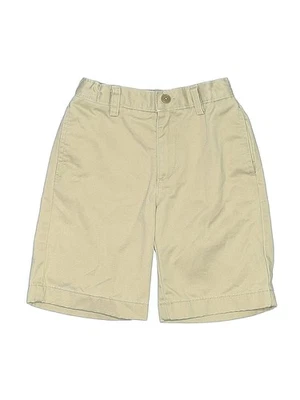 Pantalones cortos Lands' End marrón caqui para niños 6 Foto 1 de 2