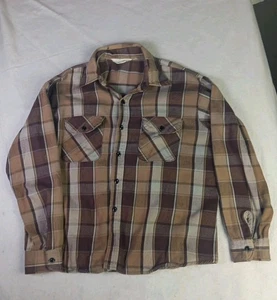 Camisa de franela abotonada de colección Clydesdale Reidbord Bros para hombre XL* algodón hecha en EE. UU. - Imagen 1 de 11