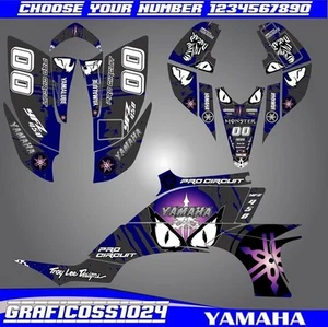 Passend für Yamaha YFZ450 2003–2008. Grafik-Set-Aufkleber,... - Bild 1 von 5