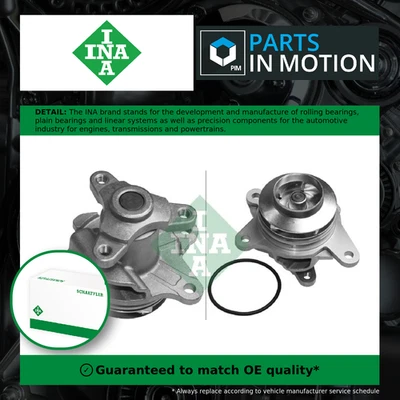 Water Pump fits VAUXHALL VIVARO X82 1.6D 2014 on Coolant INA 4423053 95517866 - Image 1 of 4