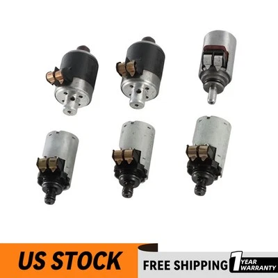 6Pcs 722.6 Transmission Solenoid for 1994-05 Mercedes Benz E320 E420 E430 E500 - Image 1 of 4