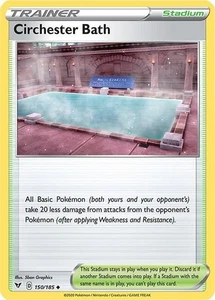 Circhester Bath 150/185 | Trainer Stadium | Vivid Voltage Pokémon Card - Picture 1 of 1