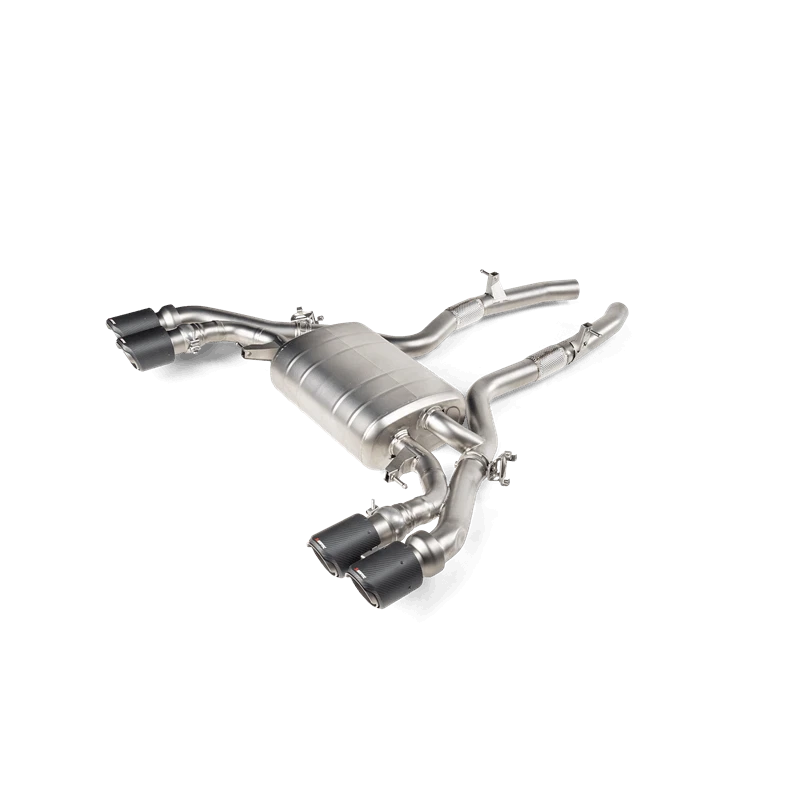 Escape de titanio Akrapovic Slip-On Line para BMW X3 M/X4 M (F97/F98) con OPF/GPF Foto 1 de 1