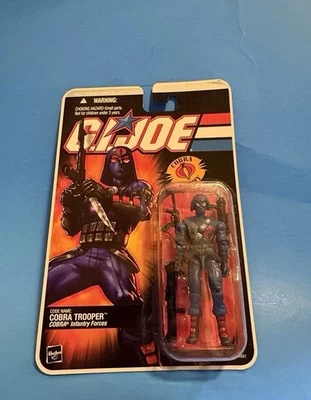 COBRA TROOPER DTC 2005 GI Joe Cobra Trooper Infantry Forces Hasbro 2006 NUEVO 1:18 Foto 1 de 4