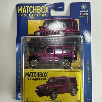 Matchbox Collectors TUSCADERO PINK ‘18 Jeep Wrangler I3 - Image 1 of 2