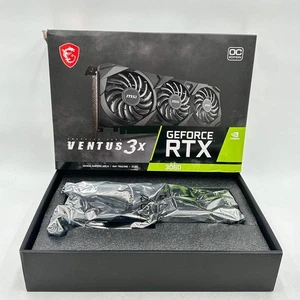 MSI GeForce RTX 3060 VENTUS 3X 12G OC 12GB GDDR6 Graphics Card OC Edition - Picture 1 of 16