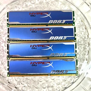 4 varillas de 4 módulos Gig Ram DDR3. Total 16 Gigs de RAM - Imagen 1 de 3